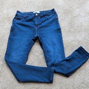 Denim&Co Deep Blue Skinny Jeans